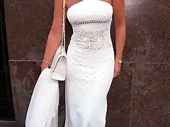 norma duval vestido blanco espectacular