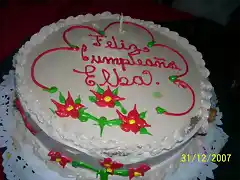 Torta de la cumpleaera