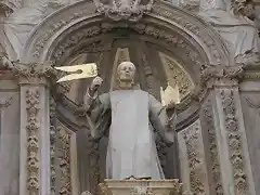 San Juan de Dios (fachada de la Basilica de su nombre en Granada)