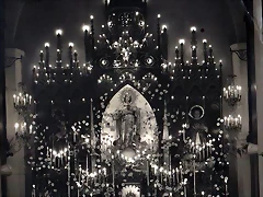 Altar Mayor de la desaparecida Capilla del Auditorio, calle Isaac Peral