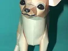 Chihuahua (Cabeza de manzana) Papercraft