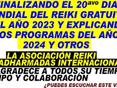 FINAL DEL DIA MUNDIAL DEL REIKI GRATUITOS 2023