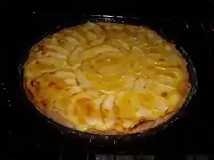 TARTA DE HOJALDRE CON MANZANA