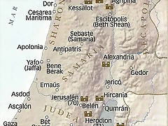 Mapa Palestina