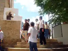 llegando a la ermita