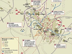 2-Mapa del ataque a Belchite.1937