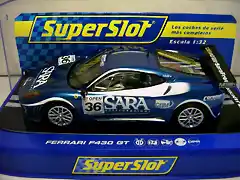 FERRARI F430 GT N? 36 SCURERIA PLAYTEAM (SUPERSLOT) Ref H2835A