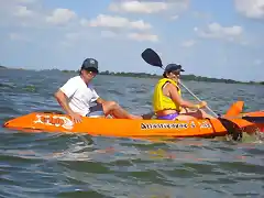 Remar en pareja es mas cmodo