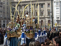 Domingo de ramos por plaza de Espa?a Domingo de ramos por plaza de Espa?a
