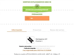 SORTEO ESTILOGR?FICO 2023 10