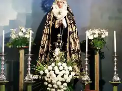 La Virgen de los Dolores de la Herradura altar