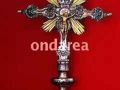 cruz procesional oiartzun