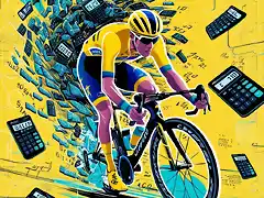 Default_A_vibrant_modern_illustration_of_a_cyclist_wearing_the_0