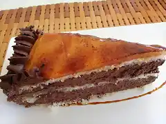 Tarta de algarrobas