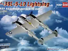 Hobby Boss - P-38L Lightning - 1-72