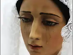 La Virgen de la Salud y La Esperanza de Lanjaron de mantilla