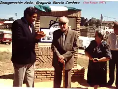 Inauguracion Monolito Gregorio Garcia-2009