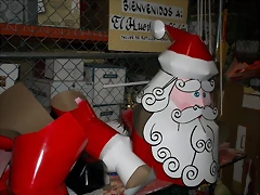 cabeza de santa claus