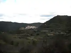 1 km después del pueblo