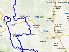 mappa sterrato