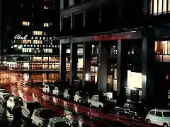 Skopje -  Regen in der Nacht, 1967