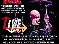 Chris Slade Tour