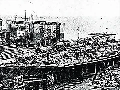 1912 Los obreros gaditanos piden apoyo a la construcci?n naval