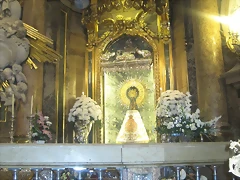 virgen en su camarin