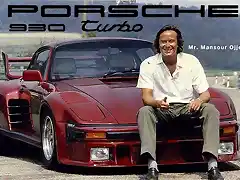 Mansour ojjeh and his porsche 935