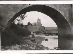 Foto antigua de la Colegiata de Covarrubias