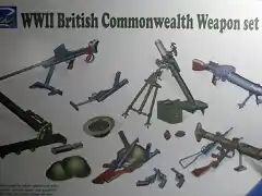 Puck - British Commonwealth Weapons set A