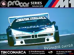 Cartell ProCar Series - Cursa 1