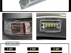 carcasa retrovisor con led.KRIS-CRCL-6824.Upgradecar