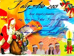 felicitacion de jose y fanilia