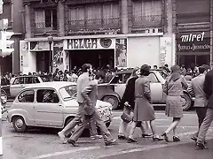 Barcelona - Cinema Atenas, Carrer Balmes, 1968