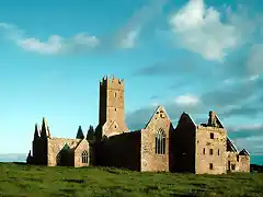 Ruins of Ross Abbey, Franciscan Friary, Founded in 1357, Headford, Ireland