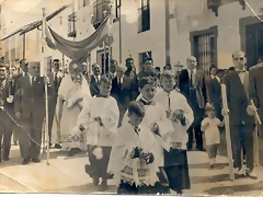 procesion del corpus ubrique 3 1952
