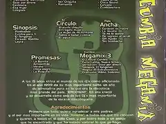 Cumbia Megamix Tres - Presentado Por Dj Bone Y JanoMix (2002) Trasera