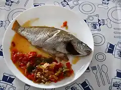 Verrugato con pimientos