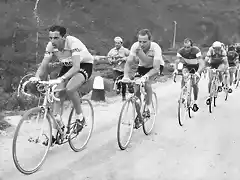 COPPI,HUGO KOBLET,BARTALI,GIRO 1956