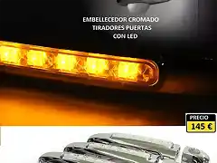 embellecedor manetas cromadas con led.HI-DOLED-27914.Doctc