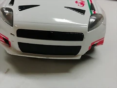 detalle rotura frontal Abarth detalle rotura frontal Abarth