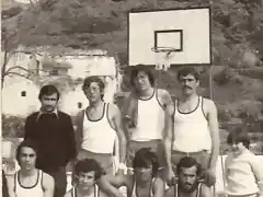 Equipo Baloncesto A.D. Grgal aos 70