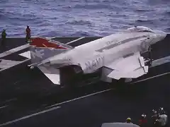 155541 USN F-4S VF-161 ON USS MIDWAY