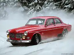 christmas-classic-classic-car-drift-santa-snow-volvo