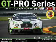 Cartell GT Pro - Cursa 4