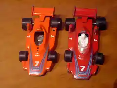 F1 Brabham BT45 naranja y rojo ruedas A