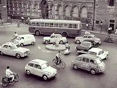 Florenz - Piazza dell'Unit? Italiana, 1959