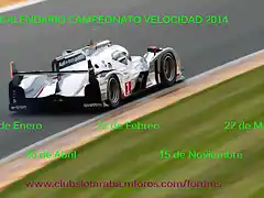 calendario velocidad 2014