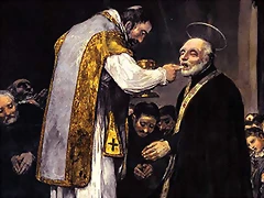 ULTIMA COMUNION DE SAN JOSE DE CALASAN POR GOYA
